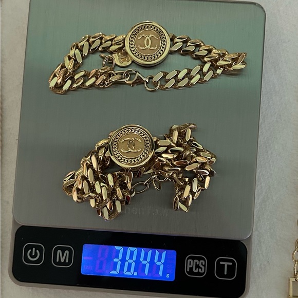 ❤️SOLD❤️Selling as a set 18k Saudi gold - Picture 4 of 4